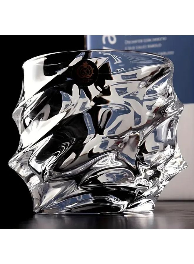 4pcs Old Fashioned Whiskey Glasses Japanese Crystal Scotch Snifter for Bourbon Cocktail - Image 5