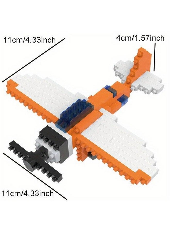 SUPER TOY 168Pc Airplane Building Blocks Aircraft Toy for Kids Jet Plane 3D Building Brick Puzzle Kit Aeroplane Making STEM Learning Toy Birthday Gift for Boys and Girls 6-15 Years - Image 3