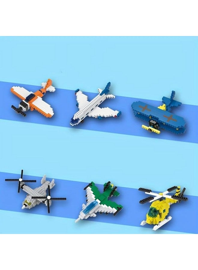 SUPER TOY 168Pc Airplane Building Blocks Aircraft Toy for Kids Jet Plane 3D Building Brick Puzzle Kit Aeroplane Making STEM Learning Toy Birthday Gift for Boys and Girls 6-15 Years - Image 4