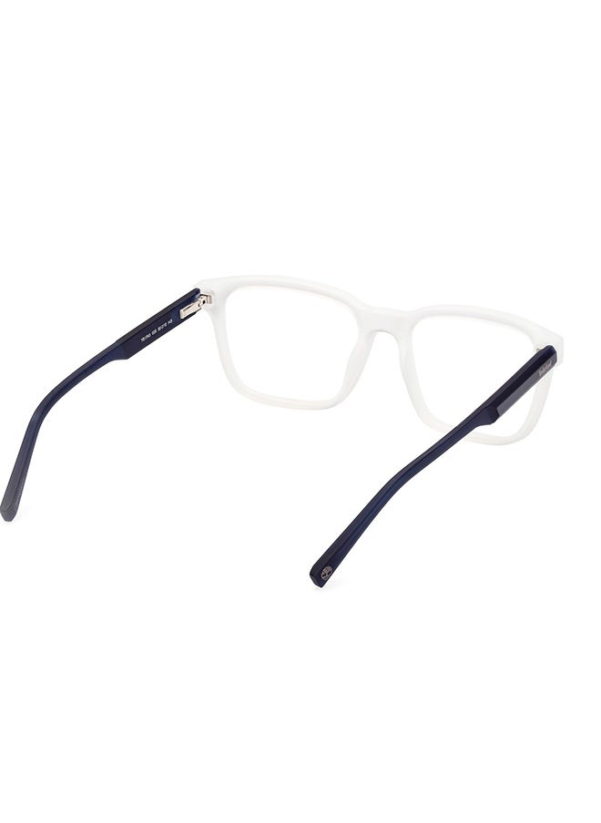 Timberland - Men's Square Eyeglass Frame - TB176302655 - Lens Size: 55 Mm - Image 1