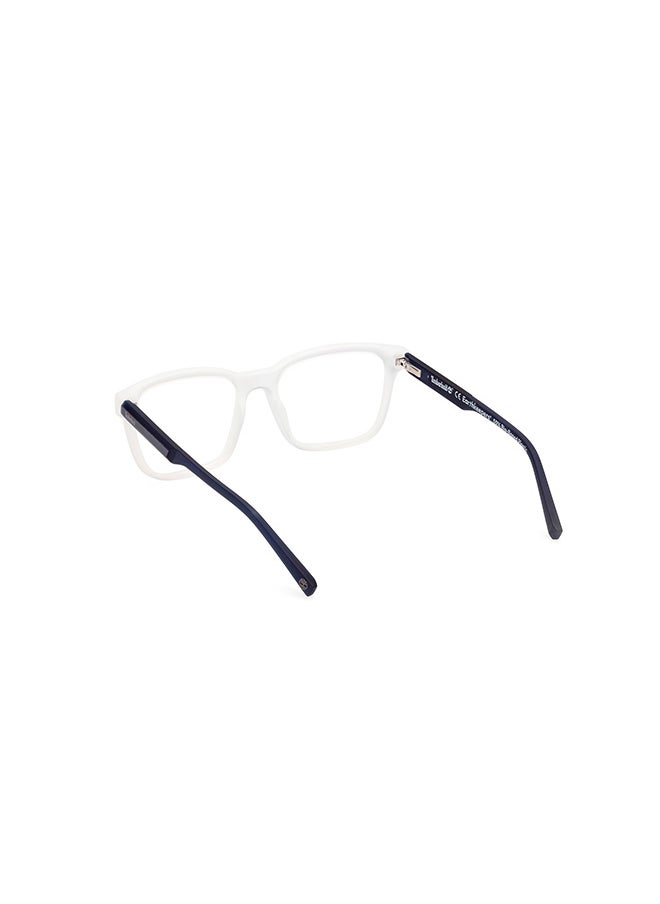 Timberland - Men's Square Eyeglass Frame - TB176302655 - Lens Size: 55 Mm - Image 1