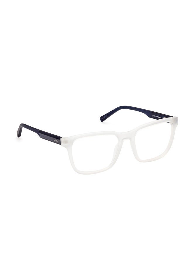 Timberland - Men's Square Eyeglass Frame - TB176302655 - Lens Size: 55 Mm - Image 1