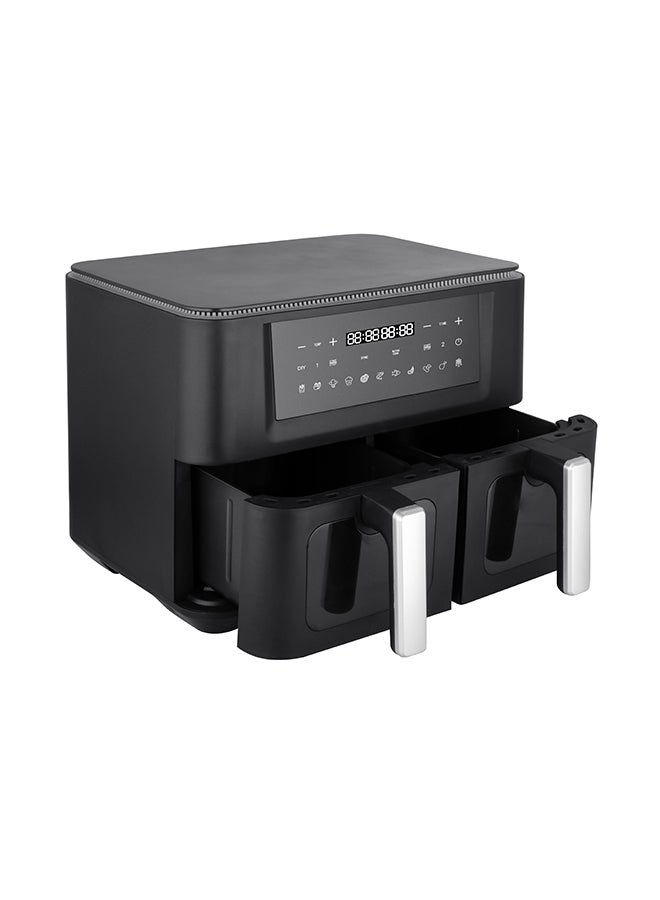 DAEWOO Air Fryer (4.5L+4.5L), With Dual Zone, Digital Panel, And Rapid Hot Air Circulation For Frying, Grilling, Broiling, Roasting, And Baking - 2 Years Warranty - Image 3