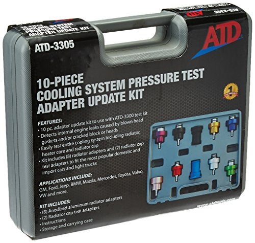 ATD Tools 3305 10-Piece Radiator Pressure Tester Update Kit - Image 2
