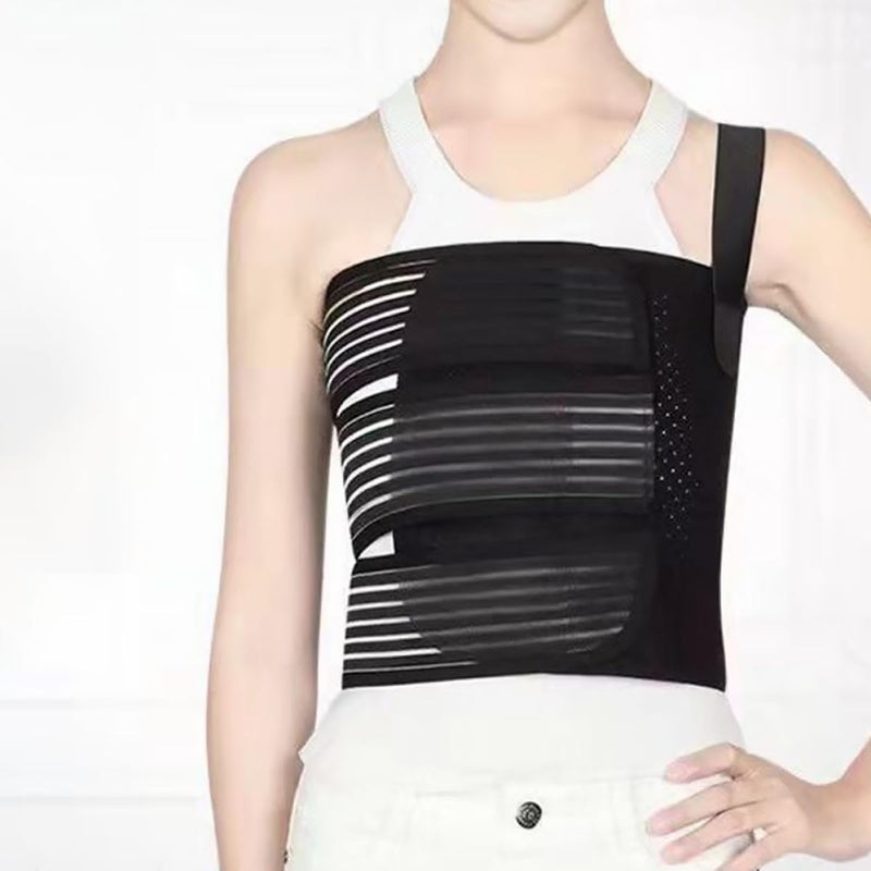 Breathable Rib Fixation Belt For Broken And Dislocated Ribs Chest Support Wrap Size S - Image 5