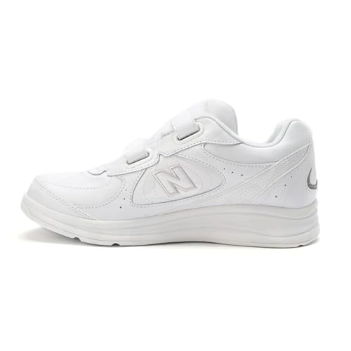 New Balance Women's 577 V1 Hook and Loop Shoe, White, 10.5 X-Wide - Image 1