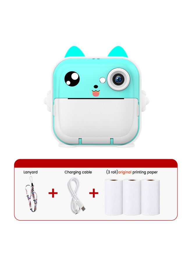 Neutral Q5 New Kids Polaroid Camera Thermal Print Mini Cartoon Fun Digital Camera Gift - Image 1