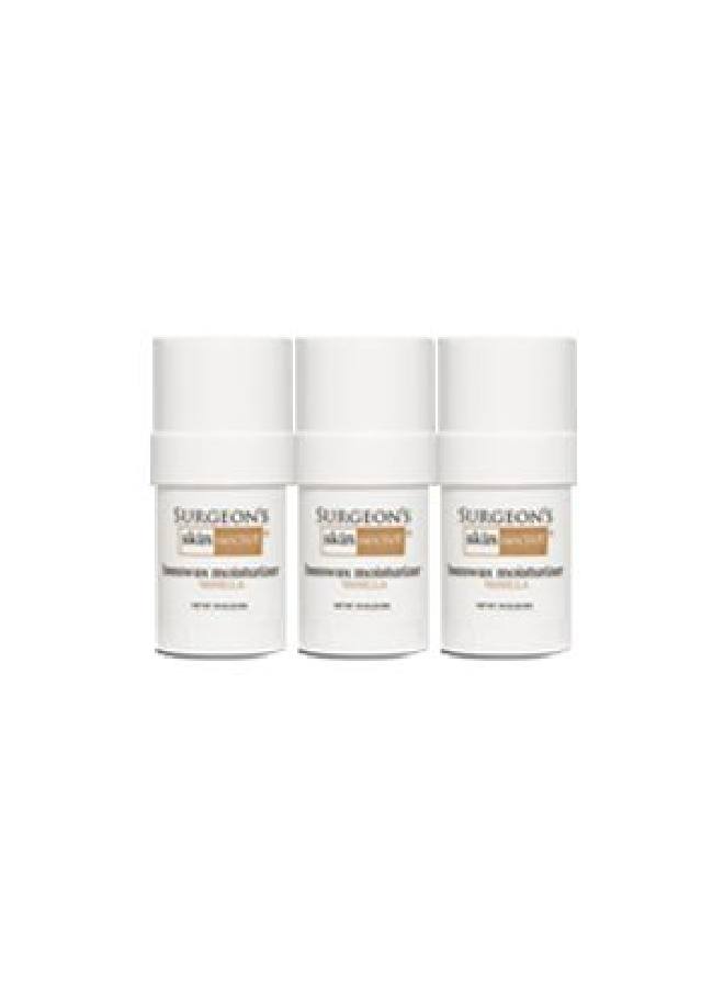 Surgeon's Skin Secret Beeswax Moisturizer .78oz. TwistUp Stick (3 Pack) Vanilla - Image 1