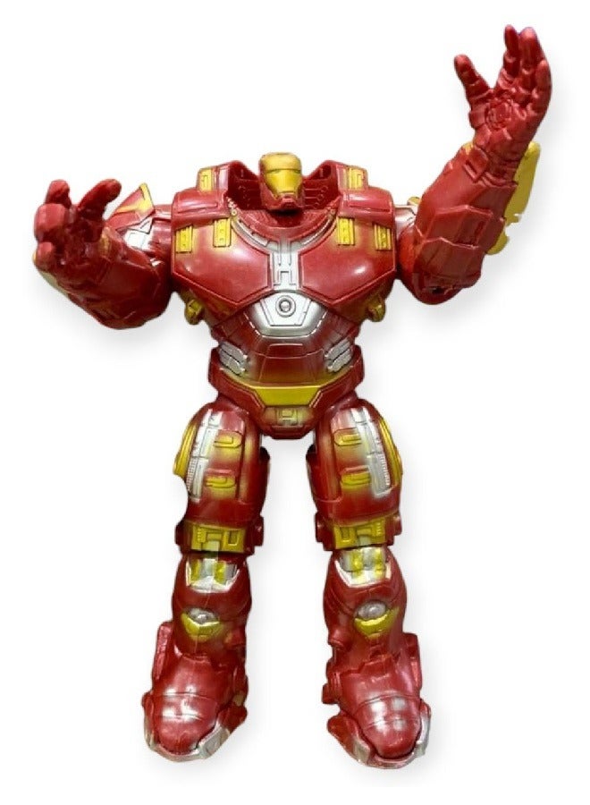 AVENGERS Iron Man Action Figure  Hero Toy Set - Superhero Action Figure with Lights - Best Gift for Boys - Image 1