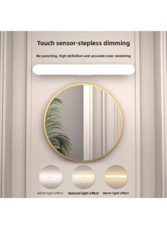 General Led Fill Light Makeup Special Makeup Dresser Wash Light Punch-free Toilet Mirror Makeup Fill Light-Specifications:Makeup Fill Light 【adjustable Angle + No Punching Installation】 - 32cm Remote Contro  - Image 3