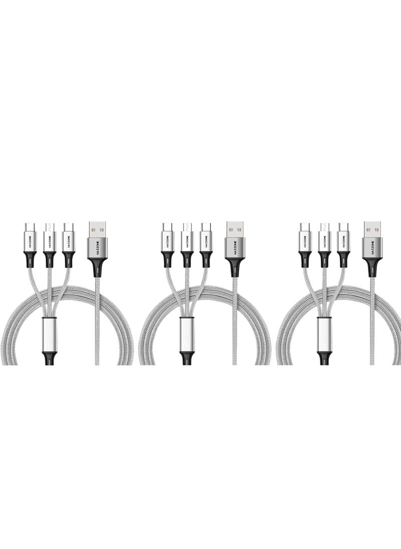 Hamzone - Hamzone 3 in 1 3A Fast Charging Cable - Image 1