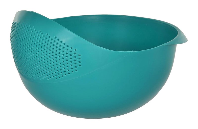 Clazkit Food Strainer Colander Fruit Basket Pasta Strainer Vegetable Strainer Kitchen Sieve Washing Bowl Unbreakable Color May Vary Plastic 113 x 18 x 241 Centimeters - Image 5