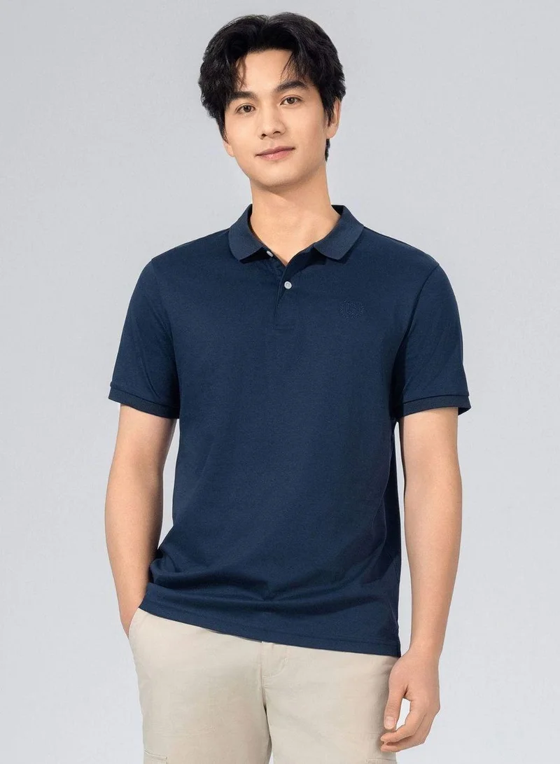 GIORDANO Men's Slim Fit Liquid Touch Polo
