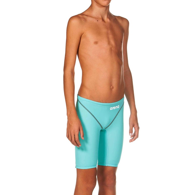 ARENA Powerskin ST 2.0 Boy's Jammers Youth Racing Swimsuit, Aquamarine, 22 - Image 2