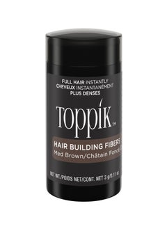 Toppik Hair Building Fibers Medium Brown - 3grm  - Image 1