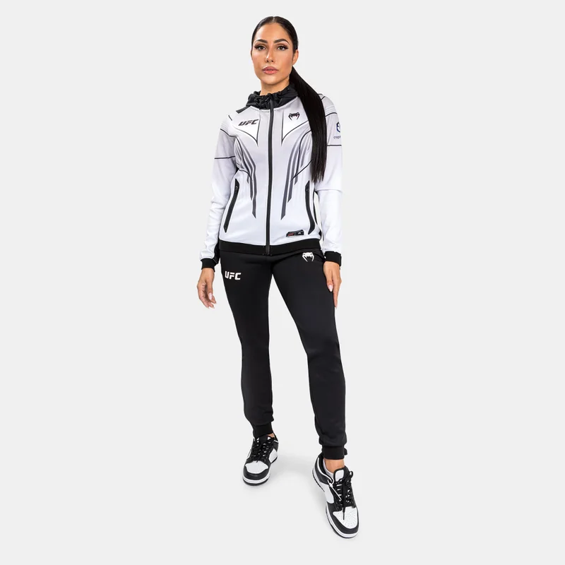 Venum White Women's x UFC Authentic Fight Night 2.0 Walkout Hoodie for Women | Best Price UAE
