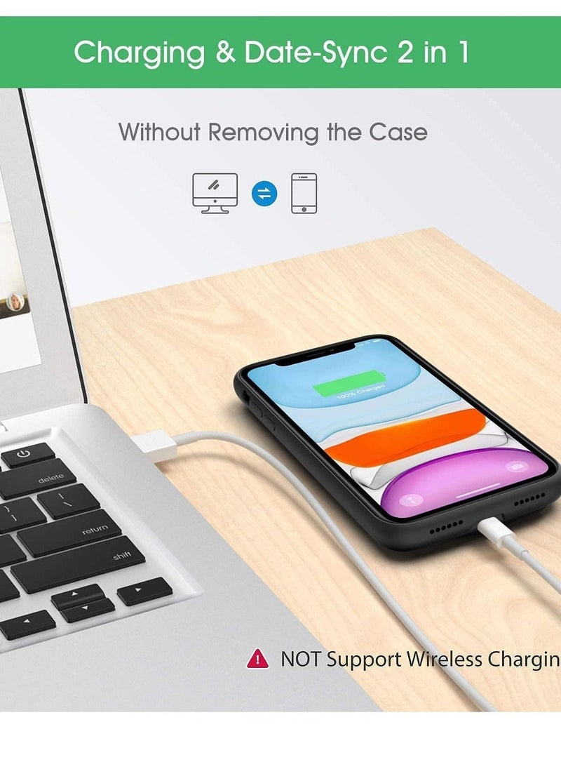 Phone Planet Battery Case for iPhone 11 Pro Max, 4500mAh Protective Portable Charging Case, Rechargeable Extended Battery Pack Power Backup Cover for Apple - Image 3