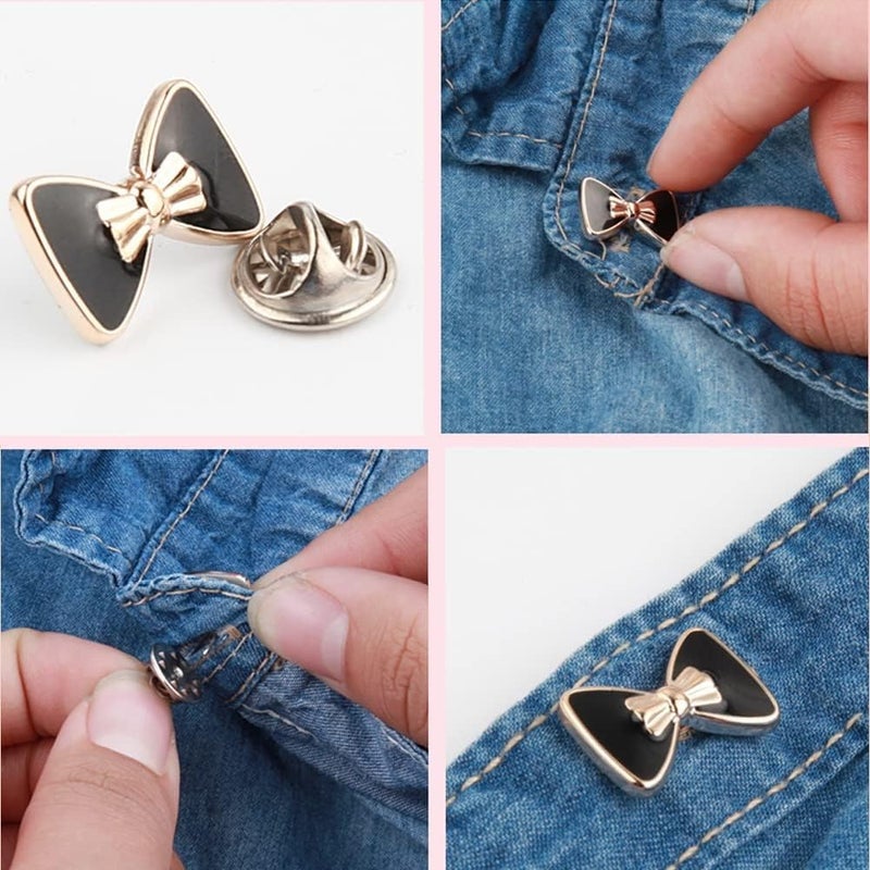 HEAVY DRIVER ® 20pcs Brooch Pins for Women Cover Up Button Pins Instant Button Jeans Button Pins Women Shirt Safety Brooch Enamel Pins Modesty Pins Pearl Brooch Buttons for DIY Clothing Dress Coat - Image 2
