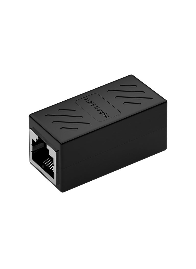 Generic RJ45 Cat6 Shielded Network Extender and Splitter Stiffener Full Shield Straight Through 