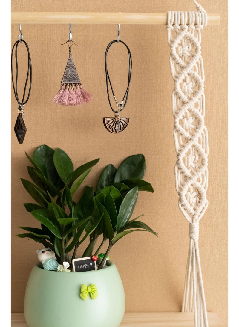 انتيكيانو رف حائط خشبي - Image 3