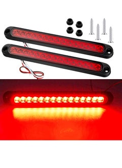 KASTWAVE 15 LED Trailer Brake Tail Light, LED Bar Stop Turn Tail Lights Waterproof Assembly Brake Strip Red Light for Marine Boats Golf Cart Offroad Truck RV UTV ATV  - Image 3