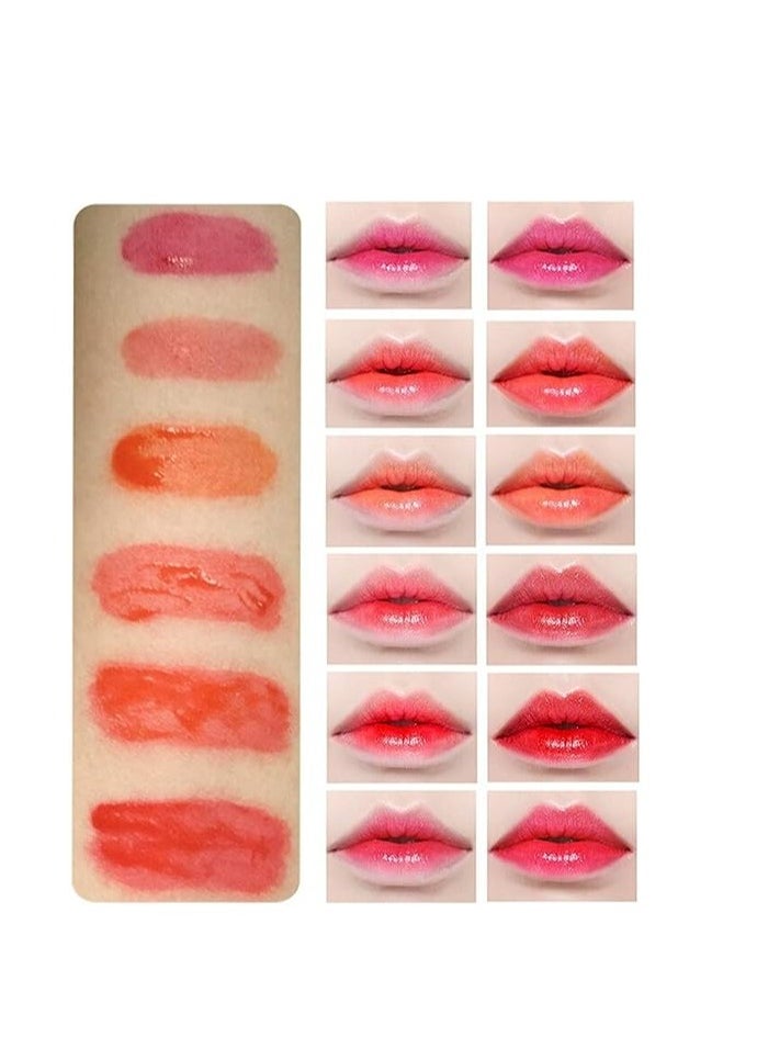 Hengfang Super Long Lasting Heng Fang 3D Lip Tint 6pcs set  - Image 3