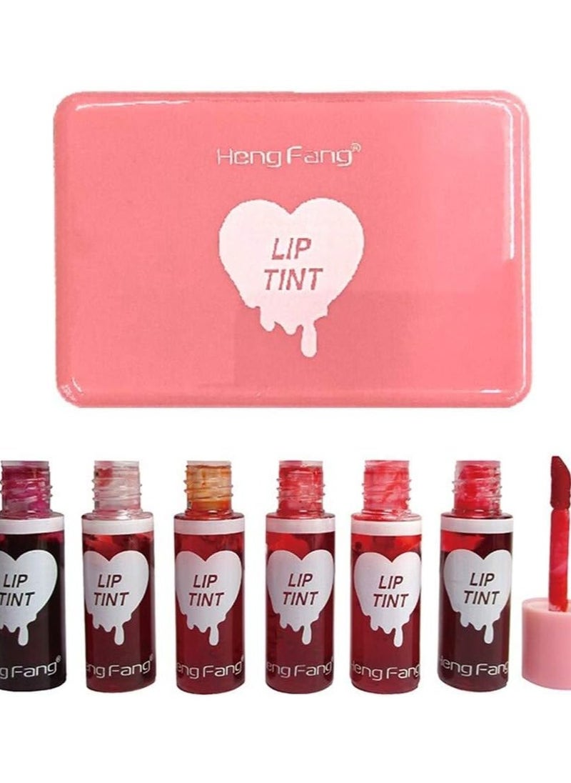 Hengfang Super Long Lasting Heng Fang 3D Lip Tint 6pcs set  - Image 1