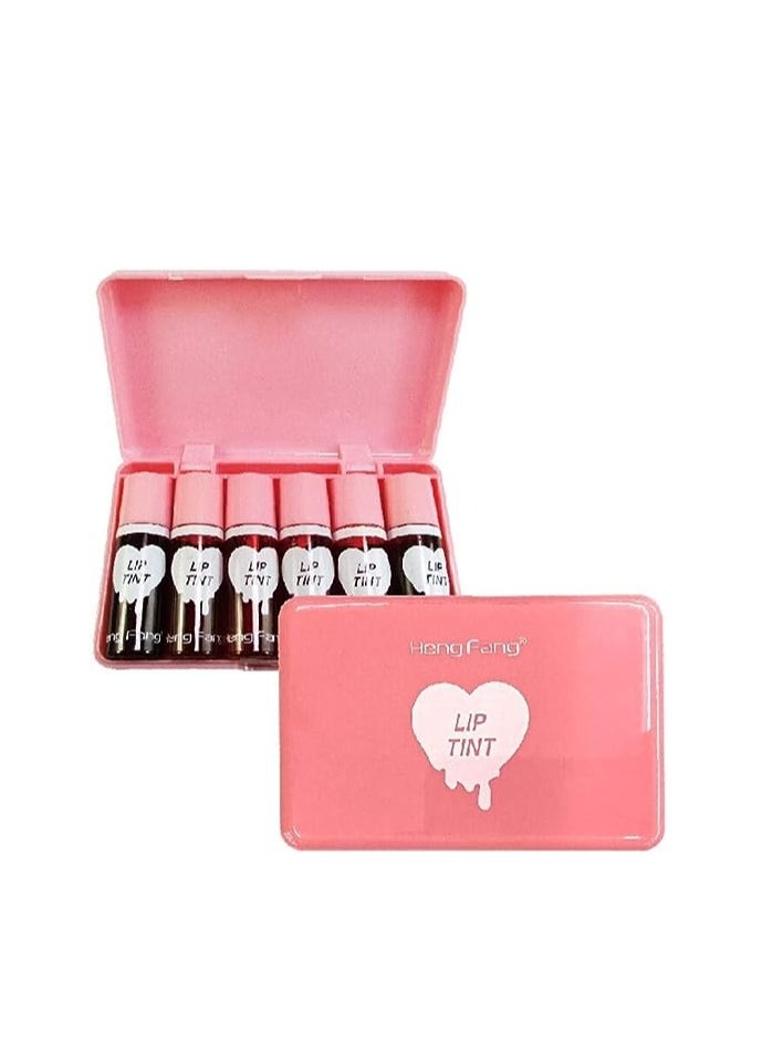 Hengfang Super Long Lasting Heng Fang 3D Lip Tint 6pcs set  - Image 5
