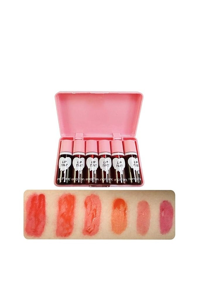 Hengfang Super Long Lasting Heng Fang 3D Lip Tint 6pcs set  - Image 4