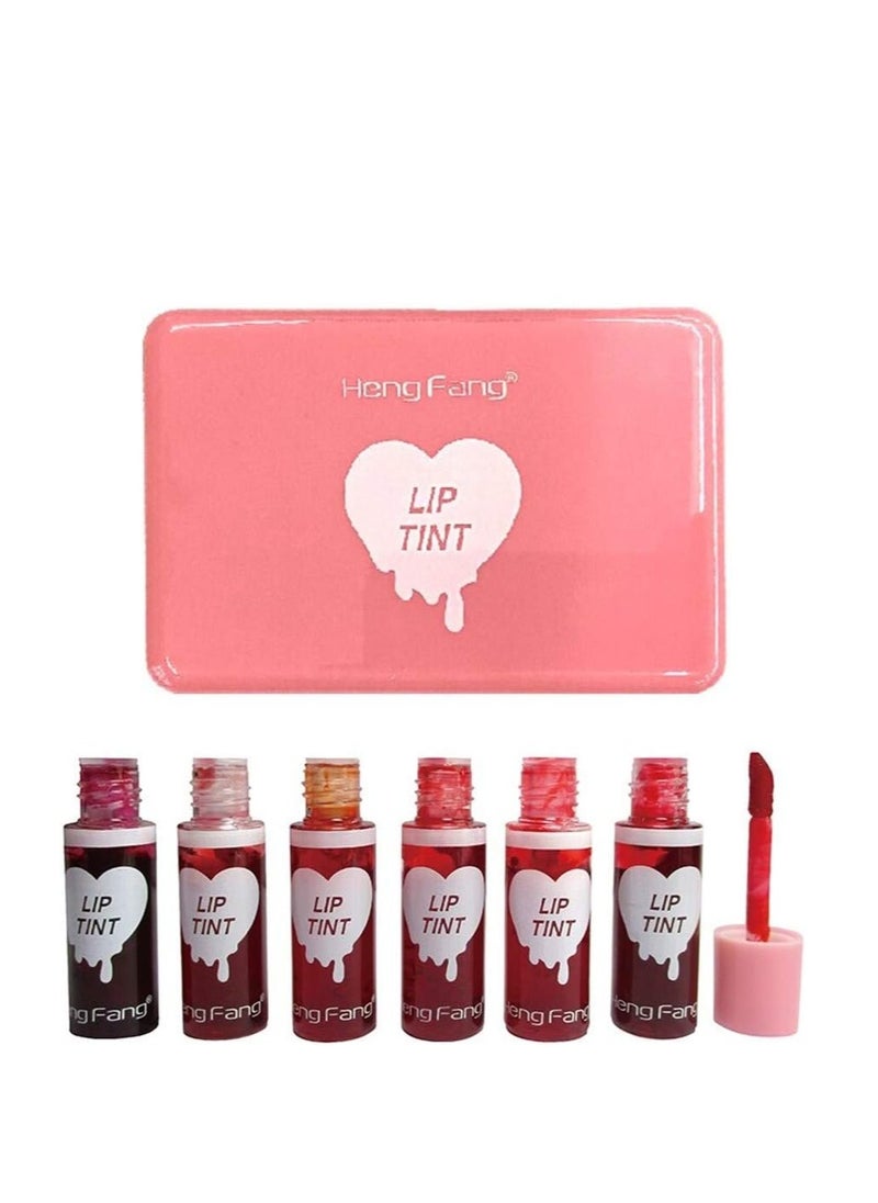 Hengfang - Super Long Lasting Heng Fang 3D Lip Tint 6pcs set - Image 1