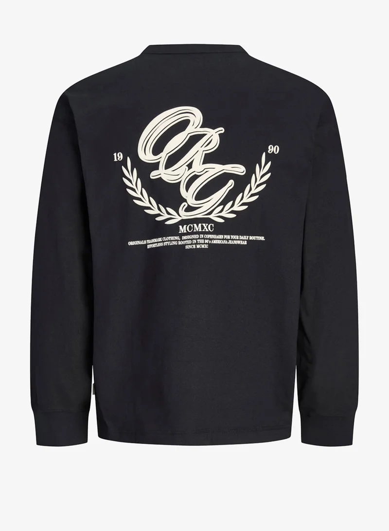 JACK & JONES  Casual Crew Neck T-Shirt for Men | Best Price UAE