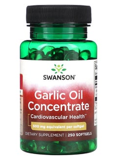 Garlic Oil Concentrate 500 mg 250 Softgels