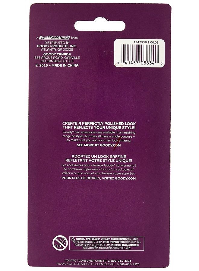 Goody WoMens Classics Mock Tort Comb, Side, 0.51 Inch, 2 Count - Image 2