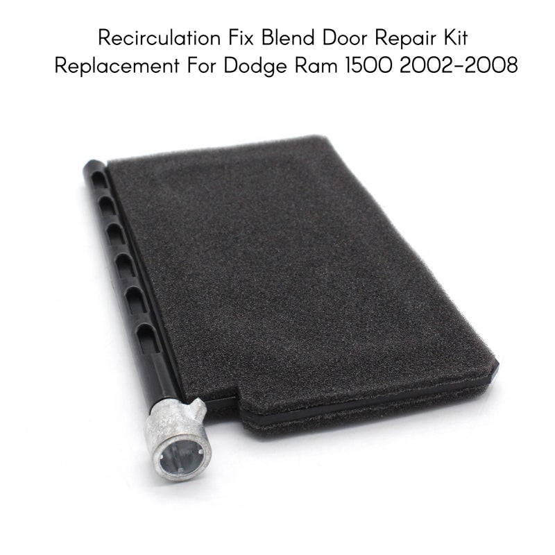Blend Door Repair Kit: Black Durable Abrasion-resistant - Direct Easy Installation Recirculation Air Flap for Dodge Ram 1500 02-08 - Image 3
