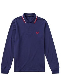FRED PERRY Essential Logo Printed Polo Shirt  - Image 1