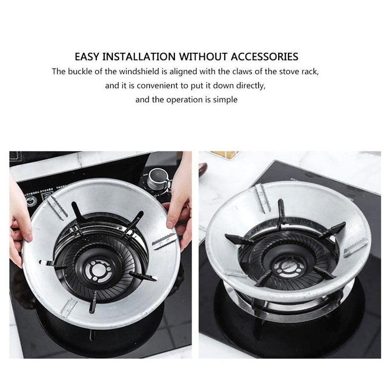 WOX MOX WOX MOX Gas Saver Burner Stand Gas Saver Jali Home Gas Stove Fire Windproof Energy Saving Stand  - Image 5