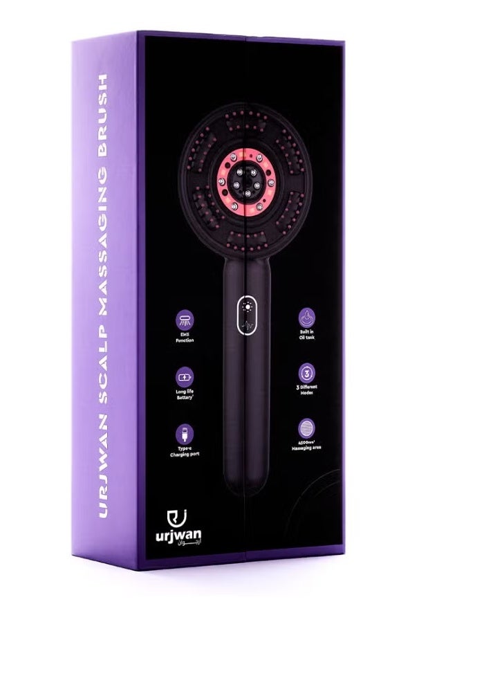 Urjwan Hair Massager, Portable Smart Scalp Hairbrush, Multifunctional 3-in-1 Electric Scalp Massage Comb, Head Massager - Image 1