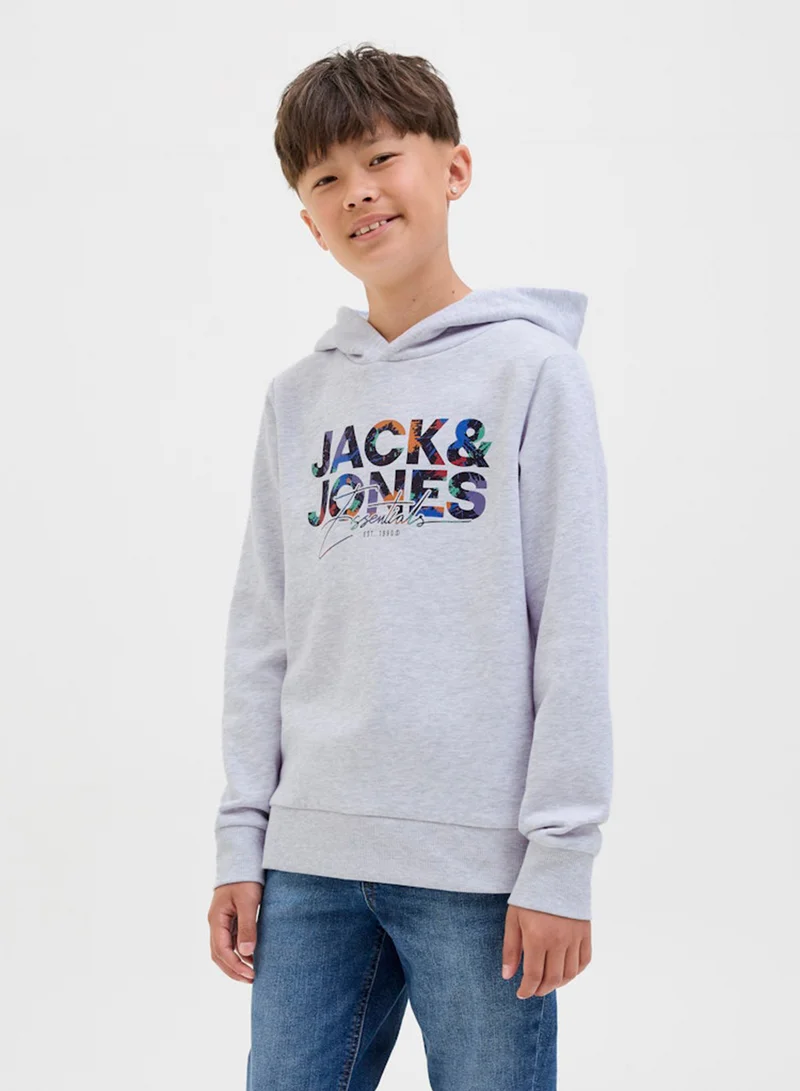 Jack & Jones Junior Kids Jjgeplas Sweat Hood