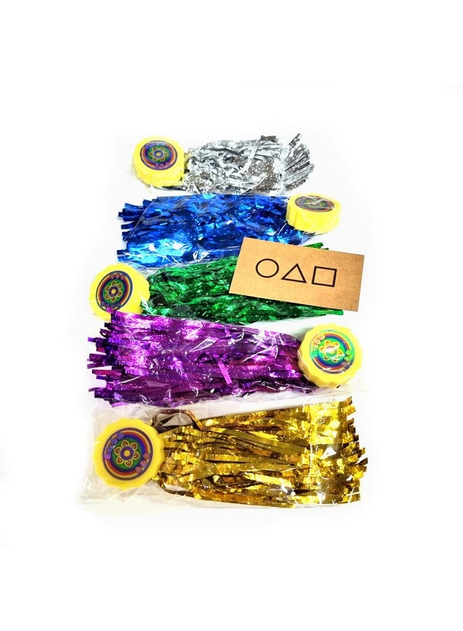 GASHINA STORY Jaegi with The Bell (Jegi chagi) Korean Old Game 5 pcs + Korean Game Invitation Card 1P - Kick Shuttlecock, Hackysack (Random Color) 제기차기 - Image 4