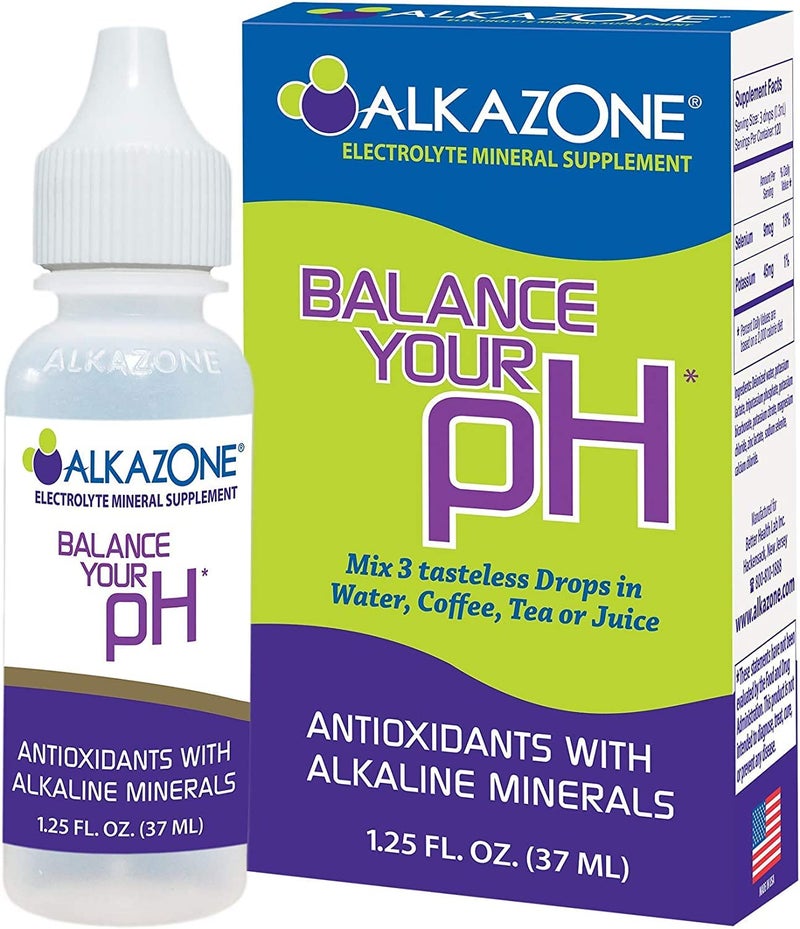 AlkaZone Alkaline pH Booster Drops 125 fl oz 3Pack