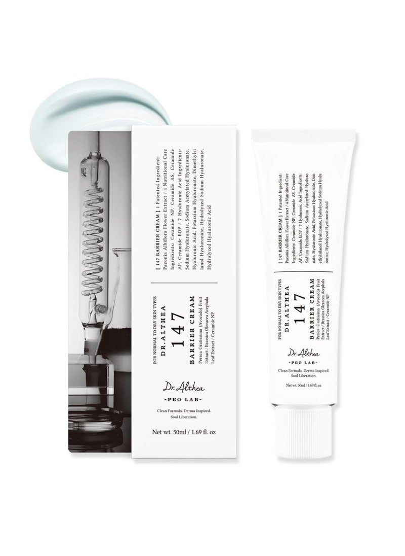 Dr.althea - Dr.Althea 147 Barrier Cream | Daily Skin Barrier Repair Care | Deep Hydrating with Hyaluronic Acid & Ceramides | Korean Vegan Skincare for All Skin Types | 1.7 Fl Oz - Image 1