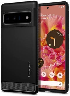 Rugged Armor For Google Pixel 6 Pro Case Cover Matte Black