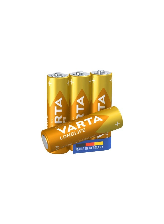VARTA LONGLIFE AA BLI 4 | Alkaline Energy System | 10 years power in storage guaranteed | Longlife Power Solution - Image 3