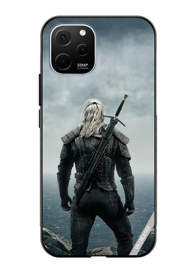 VR CREATIVE - Protective Case Cover For Huawei Enjoy 50z The Witcher Design Multicolour - Image 1