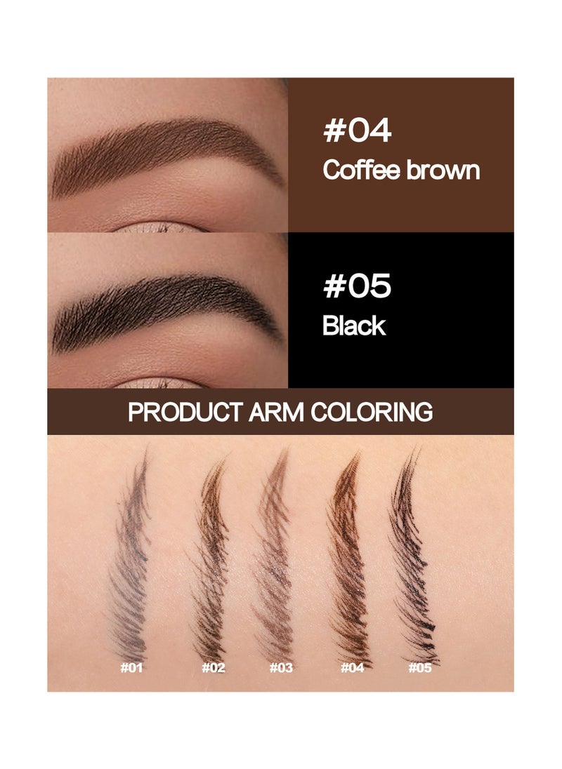 Handaiyan - Liquid Eyeliner Long-Wearing Sweat-And Humidity-Resistant Smudge-Proof Waterproof Ultra-Fine Multi-Functional Eyebrow Pencil & Eyeliner Multiple Use - Image 1