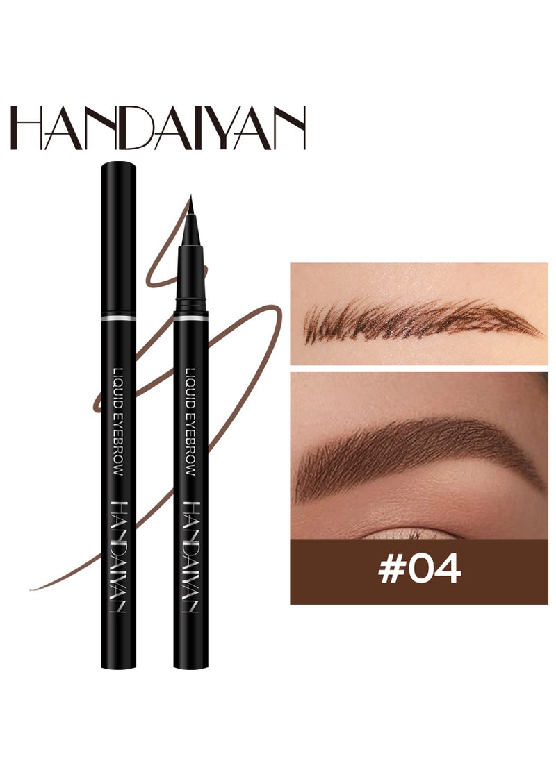 Handaiyan - Liquid Eyeliner Long-Wearing Sweat-And Humidity-Resistant Smudge-Proof Waterproof Ultra-Fine Multi-Functional Eyebrow Pencil & Eyeliner Multiple Use - Image 1