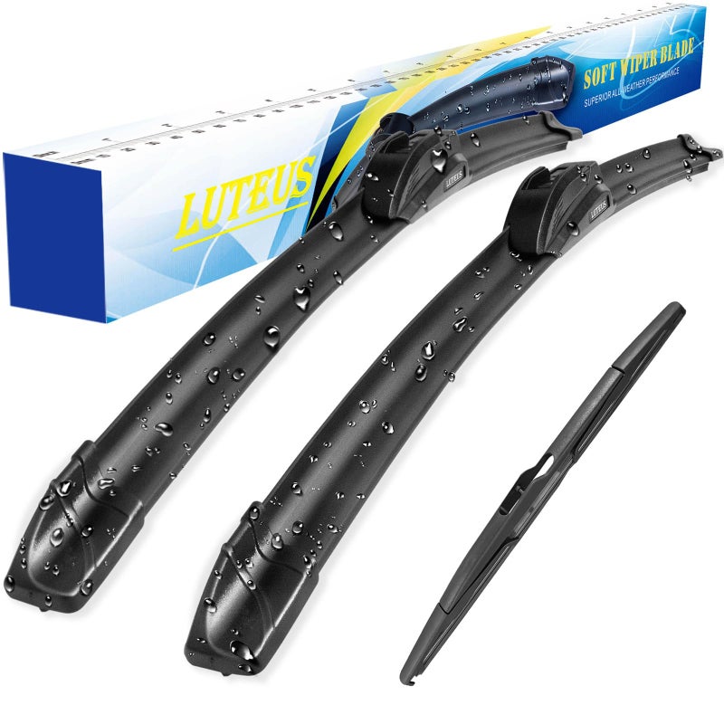 Wiper Blades Replacement for 20112013 Jeep Grand Cherokee20112021 Dodge Durango All Seasons Windshield Wiper Blades 222112Set of 3 UJ HOOK
