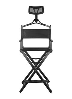 Organized Home Lightweight Aluminum Portable Professional Director Makeup Artist Chair Foldable Aluminum Makeup Director Chair Make Up Artist Chair  - Image 1