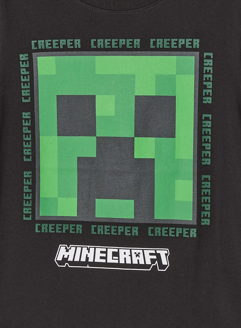 ماين كرافت Minecraft Boys Printed T-Shirt