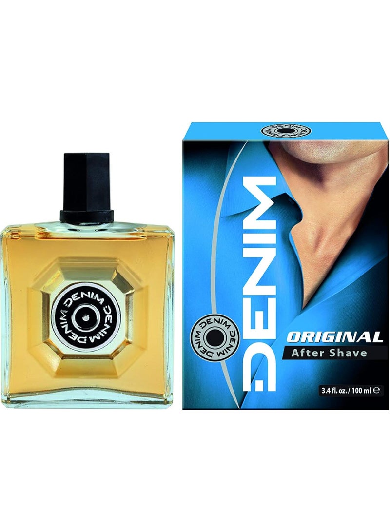 Aftershave for Men - Original Fast Acting Instant Smoothen Freshly Shaved Skin Helps With Razor Burn Fresh and Toned Long Lasting Fragrance 100ML